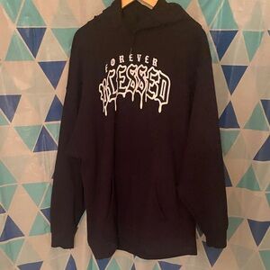 Forever Blessed Black Hoodie
